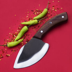 Handmade D2 Steel Chef Cleaver Knife Hand Forged Japanese Bunka Kitchen Knife, Gift for Him Her Boyfriend Birthday Anniversary Summer Sale With Bone Handle