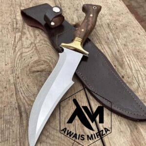 Custom handmade d2 high carbon steel blade bowei knife hunting knife camping knife
